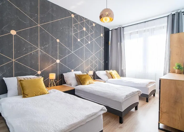 Apartamentysnu, Sloneczny Glam Ii Z Parkingiem, Centrum Apartmán