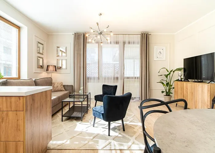 Apartamentysnu, Sloneczny Glam Ii Z Parkingiem, Centrum Apartmán *